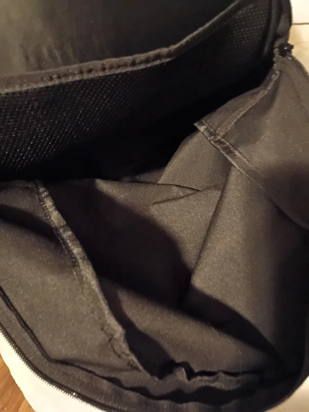 Men's Black Everyday Backpack with Minimal Logo